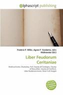 Liber Feudorum Ceritaniae edito da Alphascript Publishing