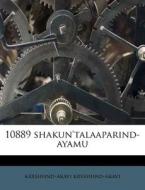 10889 Shakun'talaaparind-ayamu di Krxs Krxshhnd-akavi edito da Nabu Press