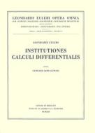 Institutiones Calculi Differentialis di Leonhard Euler edito da Birkhauser Verlag Ag