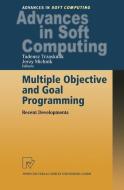 Multiple Objective and Goal Programming di T. Trzaskalik, J. Michnik edito da Physica-Verlag HD