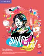 Shape It! Level 2 Full Combo Student's Book and Workbook with Practice Extra di Claire Thacker, Stuart Cochrane, Annie Cornford edito da CAMBRIDGE