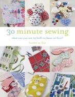 30-Minute Sewing: What Can You Sew in Half an Hour or Less? di Heather M. Love edito da BES PUB