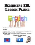 Beginners ESL Lesson Plans di Learning English Curriculum edito da Complete Test Preparation Inc.