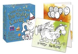 Color Your Own Birthday Cards [With 100 Stickers and 20 Envelopes and 5 Sheets of Activities] edito da Scribblers