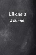 Liliana Personalized Name Journal Custom Name Gift Idea Liliana: (Notebook, Diary, Blank Book) di Distinctive Journals edito da Createspace Independent Publishing Platform
