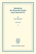 Jahrbücher des Deutschen Reichs unter Heinrich III. di Ernst Steindorff edito da Duncker & Humblot