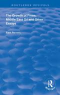 The Growth of Firms, Middle East Oil and Other Essays di Edith Penrose edito da Taylor & Francis Ltd