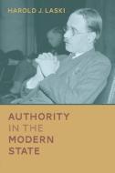 Authority in the Modern State di Harold J. Laski edito da LAWBOOK EXCHANGE LTD