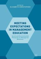 Meeting Expectations in Management Education edito da Springer International Publishing