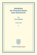 Jahrbücher des Deutschen Reichs unter Heinrich III. di Ernst Steindorff edito da Duncker & Humblot