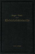Die Elektrizitätstarife di Hans Nissel, Gustav Siegel edito da Springer Berlin Heidelberg