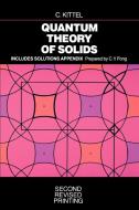 Quantum Theory of Solids di Charles Kittel, Kittel edito da John Wiley & Sons