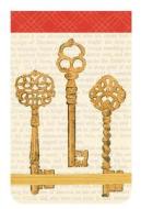 Vintage Keys Mini Journal di Galison edito da Galison Books