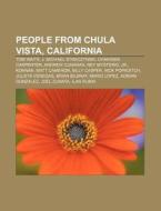 People From Chula Vista, California: Tom di Books Llc edito da Books LLC, Wiki Series