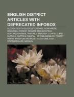 English District Articles With Deprecate di Source Wikipedia edito da Books LLC, Wiki Series