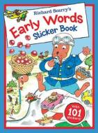 Richard Scarry's Early Words Sticker Book di Richard Scarry edito da Barron's Educational Series