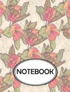 Notebook: Dot-Grid, Graph, Lined, Blank Paper: Cute Flowers: Notebook Journal, Notebook Marble, Notebook Paper, Diary, 8.5" X 11 di Ethan Rhys edito da Createspace Independent Publishing Platform