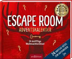 Escape Room Adventskalender. 24 knifflige Weihnachtsrätsel edito da Ars Edition GmbH