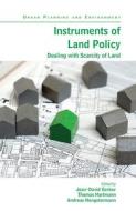 Instruments Of Land Policy edito da Taylor & Francis Ltd