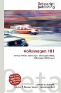 Volkswagen 181 edito da Betascript Publishing