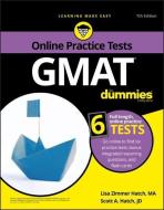 GMAT For Dummies di Lisa Zimmer Hatch, Scott A. Hatch edito da John Wiley & Sons Inc