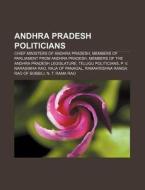 Andhra Pradesh Politicians: Y. S. Rajase di Books Llc edito da Books LLC, Wiki Series