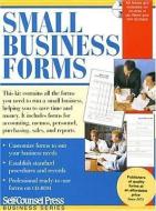 Small Business Forms CD-ROM di Self-Counsel Press edito da Self-Counsel Press