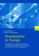 Demokratien in Europa edito da VS Verlag für Sozialwissenschaften