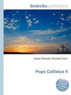 Pope Callixtus Ii edito da Book On Demand Ltd.