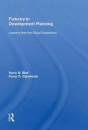 Forestry In Development Planning di Harry W. Blair edito da Taylor & Francis Ltd