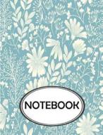 Notebook: Dot-Grid, Graph, Lined, Blank Paper: Cute Flowers V.4: Notebook Journal, Notebook Marble, Notebook Paper, Diary, 8.5" di Ethan Rhys edito da Createspace Independent Publishing Platform
