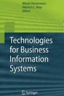 Technologies for Business Information Systems edito da Springer Netherlands