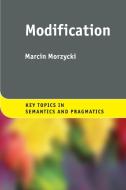Modification di Marcin Morzycki edito da Cambridge University Press