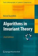 Algorithms in Invariant Theory di Bernd Sturmfels edito da Springer Vienna