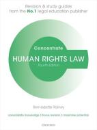Human Rights Law Concentrate di Bernadette (Senior Lecturer in Law Rainey edito da Oxford University Press