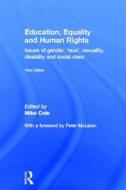 Education, Equality And Human Rights edito da Taylor & Francis Ltd