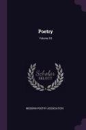 Poetry; Volume 18 edito da CHIZINE PUBN