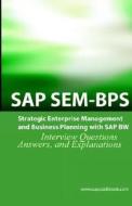 Sap Sem Bps Interview Questions di Terry Sanchez edito da Equity Press