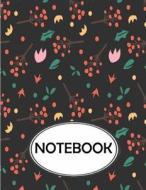 Notebook: Dot-Grid, Graph, Lined, Blank Paper: Colorful Flowers: Notebook Journal, Notebook Marble, Notebook Paper, Diary, 8.5" di Ethan Rhys edito da Createspace Independent Publishing Platform