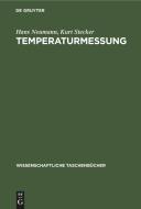 Temperaturmessung di Hans Neumann, Kurt Stecker edito da De Gruyter