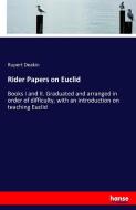 Rider Papers on Euclid di Rupert Deakin edito da hansebooks