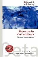 Rhysoconcha Variumbilicata edito da Betascript Publishing