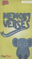 52 Memory Verses: 52 Ways to Teach Memory Verses to Children di Rosalind Brown edito da Day One Publications