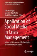 Application of Social Media in Crisis Management edito da Springer-Verlag GmbH