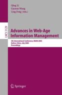 Advances in Web-Age Information Management di Q. Li edito da Springer Berlin Heidelberg