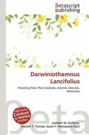 Darwiniothamnus Lancifolius edito da Betascript Publishing