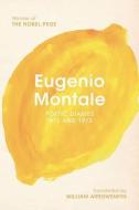 Poetic Diaries 1971 and 1972 di Eugenio Montale edito da W W NORTON & CO