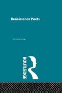 Renaissance Poets edito da Taylor & Francis Ltd