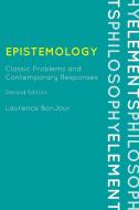 Epistemology di Laurence Bonjour edito da Rowman & Littlefield Publishers