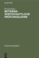 Betriebswirtschaftliche Prüfungslehre di Henning Egner edito da De Gruyter